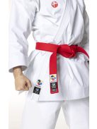 TOKAIDO Kata Master Duo karate komplet (2 jakni, modri in rdeči vezenje na ramenih!), WKF odobreno, 14 oz