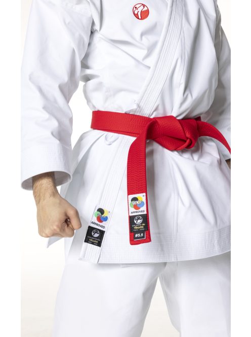 TOKAIDO Kata Master Duo karate ruha szett (2 kabáttal, kék és piros vállhímzéssel!), WKF Approved, 14 oz