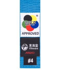   TOKAIDO Kata Master Obi - Kata verseny öv kék - WKF Approved