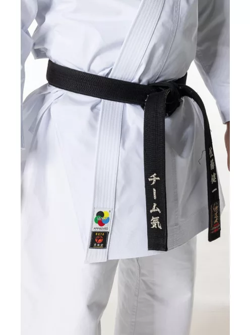 TOKAIDO Kata Master SEN - Red - WKF Approved - Made in Japan - 10 oz Karate Uniform
