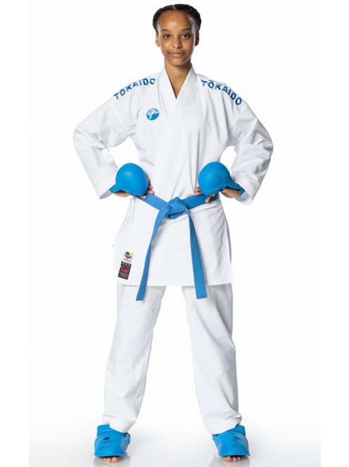 TOKAIDO Kumite Master Junior, odobren s strani WKF, 4 oz – Kumite karate kimono z 2 jaknama
