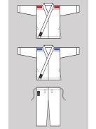 TOKAIDO Kumite Master Junior, odobren s strani WKF, 4 oz – Kumite karate kimono z 2 jaknama