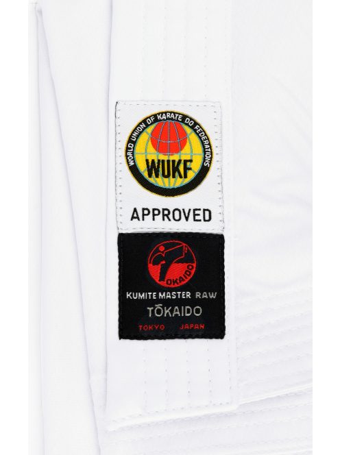 TOKAIDO Kumite Master RAW karate ruha 3,5 oz - WUKF Approved
