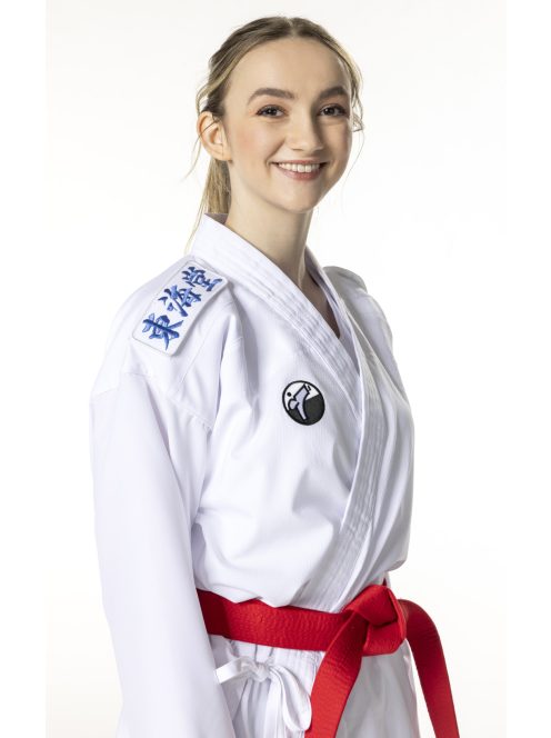 TOKAIDO Kumite Master VELCRO Karate Gi – WKF Approved – Interchangeable Velcro Shoulder Patches