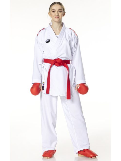 TOKAIDO Kumite Master VELCRO Karate Gi – WKF Approved – Interchangeable Velcro Shoulder Patches