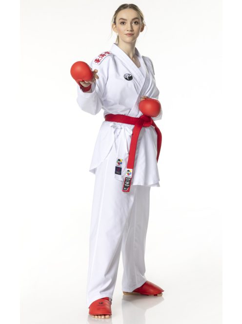 TOKAIDO Kumite Master VELCRO Karate Gi – WKF Approved – Interchangeable Velcro Shoulder Patches