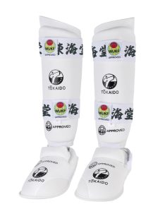 TOKAIDO WUKF Shin & Foot Guard – White