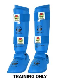 TOKAIDO WUKF lábszár- és lábfejvédő-kék