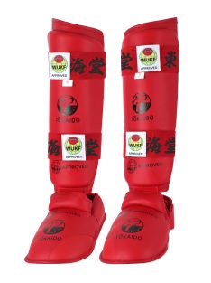 TOKAIDO WUKF Shin & Foot Guard – Red