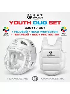   TOKAIDO Youth Duo szett – WKF ifjúsági fej- és testvédő szett