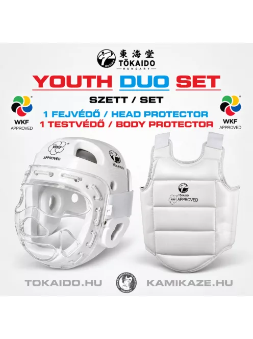 TOKAIDO Youth Duo szett – WKF ifjúsági fej- és testvédő szett