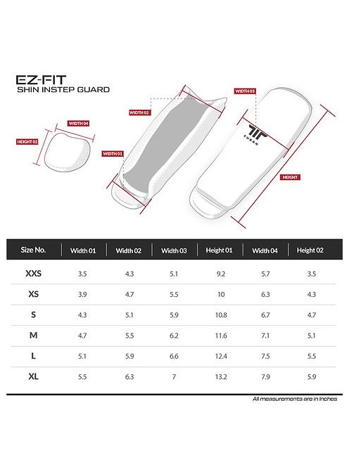 TUSAH EZ-Fit Schienbein- und Fußschutz