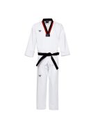TUSAH Classic Starter taekwondo ruha - Poom fekete-piros galléros