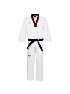   TUSAH Classic Starter taekwondo ruha - Poom fekete-piros galléros