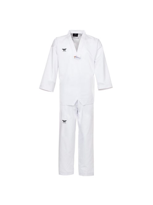 TUSAH Classic Starter taekwondo ruha - Poom fekete-piros galléros