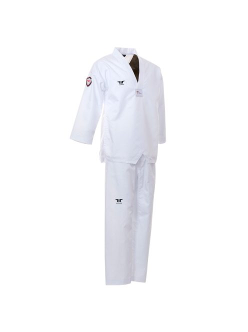 TUSAH EZ-Fit Fighter taekwondo ruha fehér galléros