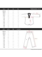 TUSAH EZ-Fit Lite taekwondo ruha fehér galléros