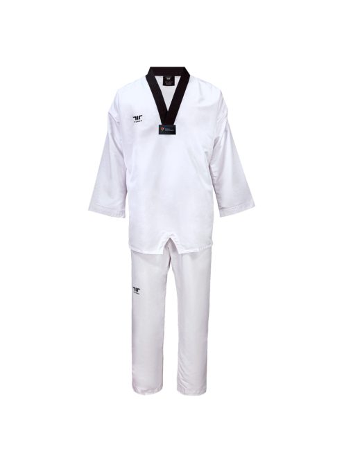 TUSAH EZ-Fit Lite taekwondo ruha fekete galléros