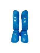 TUSAH EZ-Fit karate lábfej és lábszárvédő (kék)