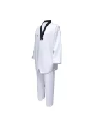 TUSAH NOVA taekwondo ruha fekete galléros, 160 cm utolsó  darab! 