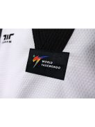 TUSAH Premium Fighter taekwondo ruha fekete galléros