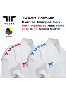   TUSAH Premium Kumite tekmovalni karate komplet – 6oz – WKF Approved