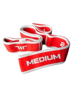 TUSAH rugalmas edző- és fittness szalag piros - Közepes