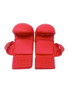   TUSAH seikenvédő - versenykesztyű - hüvelykujj védővel (piros)