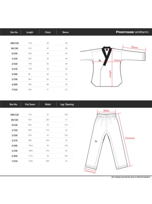 TUSAH Terra Poomsae - Dan - taekwondo ruha - Női