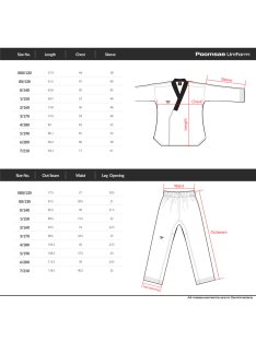 TUSAH Terra Poomsae - Poom - taekwondo ruha - Fiú