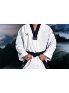 TUSAH Terra taekwondo ruha fekete galléros