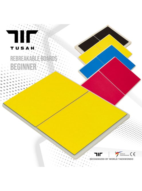 TUSAH Rebreakable Practice Board Red – Intermediate