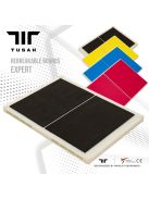 TUSAH többször törhető gyakorló deszka piros - középhaladó  - 14 mm