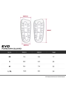 TUSAH WT Approved EVO taekwondo alkarvédő 