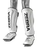 ZEBRA PRO SERIES sípcsont- és lábfejvédő - Fehér