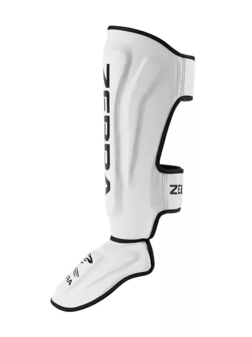ZEBRA PRO SERIES sípcsont- és lábfejvédő - Fehér