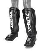 ZEBRA PRO SERIES sípcsont- és lábfejvédő - Fekete
