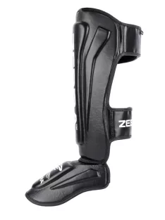 ZEBRA PRO SERIES sípcsont- és lábfejvédő - Fekete