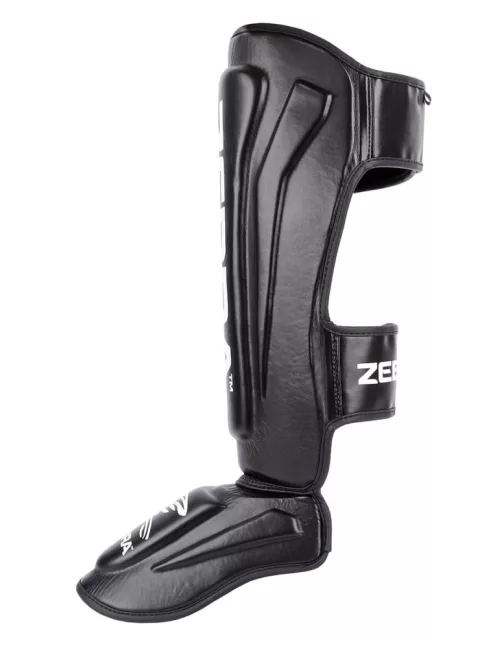 ZEBRA PRO SERIES sípcsont- és lábfejvédő - Fekete