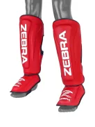 ZEBRA PRO SERIES sípcsont- és lábfejvédő - Piros