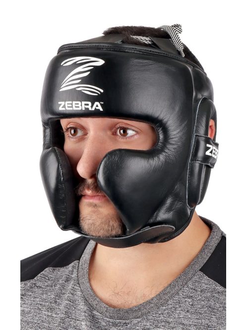 ZEBRA Sparring bőr fejvédő 