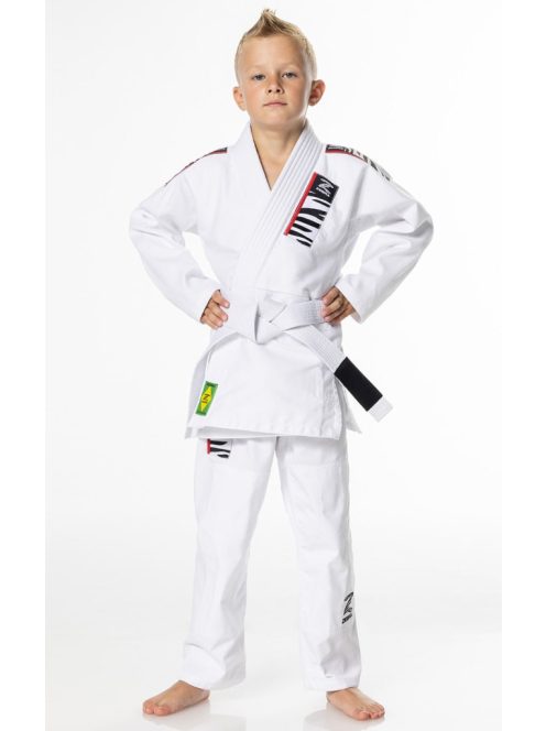 ZEBRA Starter gyerek BJJ ruha - Fehér