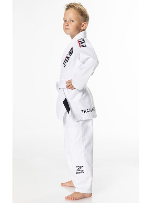 ZEBRA Starter gyerek BJJ ruha - Fehér