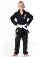ZEBRA Starter gyerek BJJ ruha - Fekete