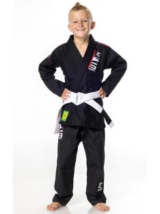 ZEBRA Starter gyerek BJJ ruha - Fekete