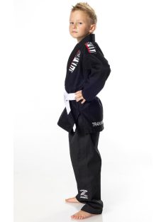 ZEBRA Starter gyerek BJJ ruha - Fekete