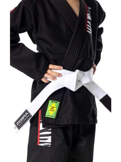 ZEBRA Starter gyerek BJJ ruha - Fekete